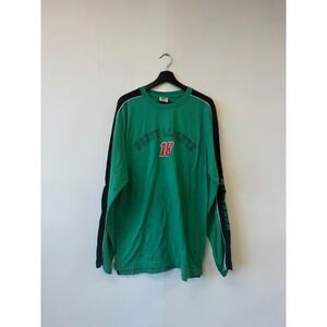 Bobby Labonte Shirt Mens‎ XL Green Long Sleeve NASCAR Racing 18 Graphic Tee